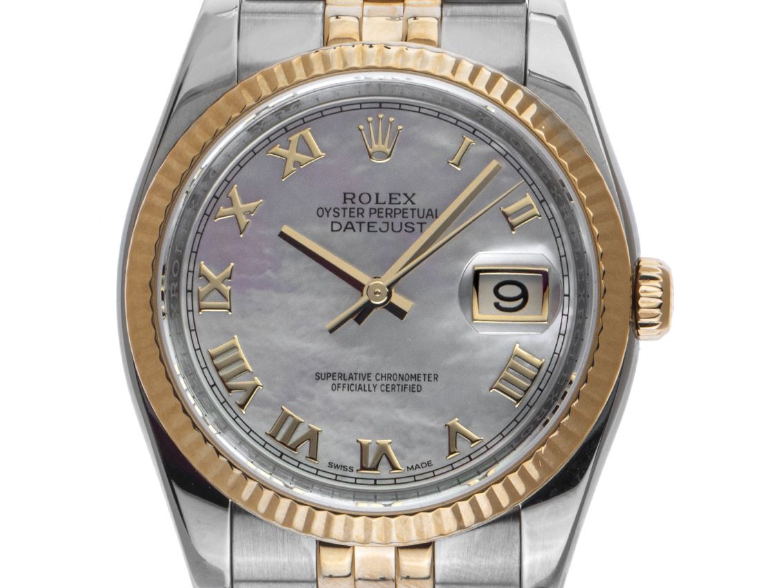 Rolex Datejust Ref.116233 Bj.2015 Full Set sehr gut Vintage 