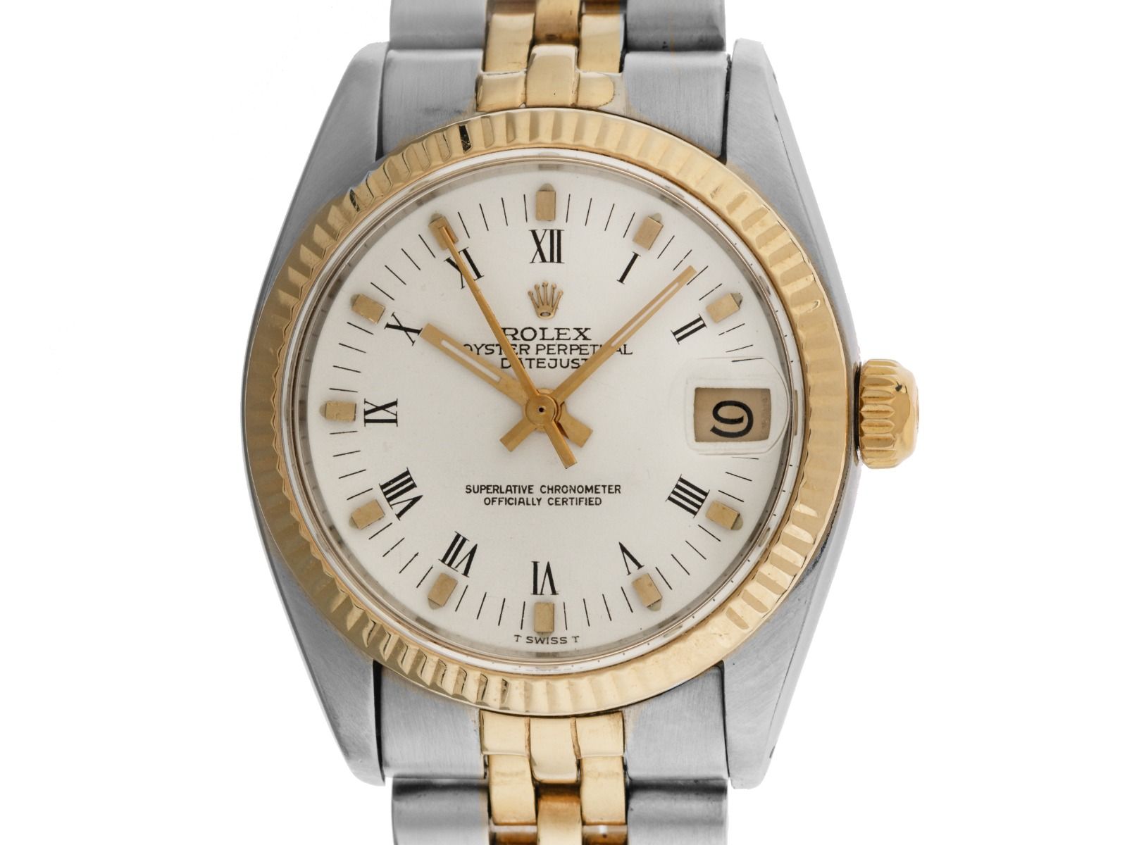 Rolex Datejust Medium Ref.68273 Bj.1982 Box&Beschreibung original Vintage Unpoliert