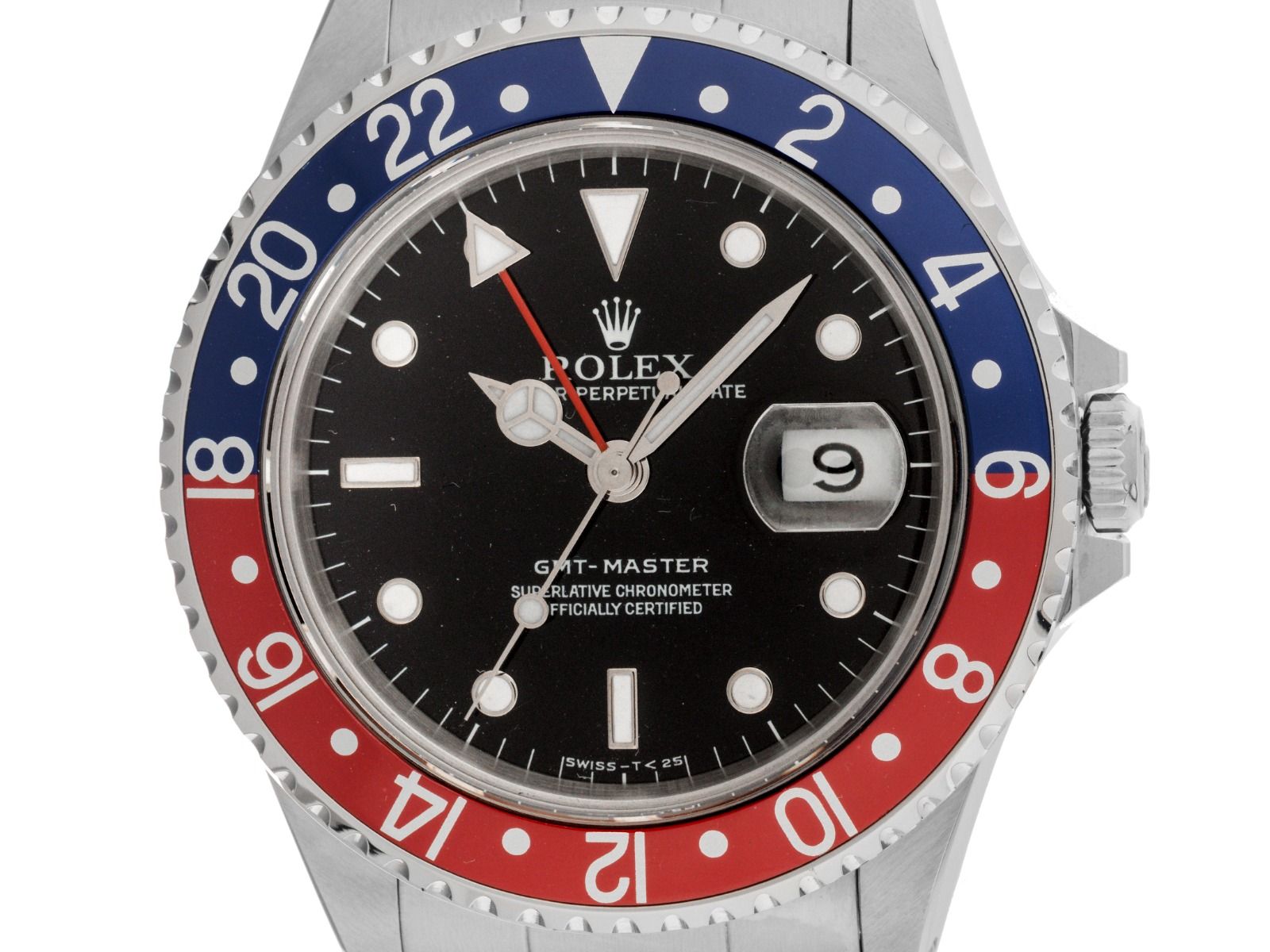 Rolex GMT Master Pepsi Ref.16700 Bj.1988 Box&Beschreibung sehr Gut Vintage 