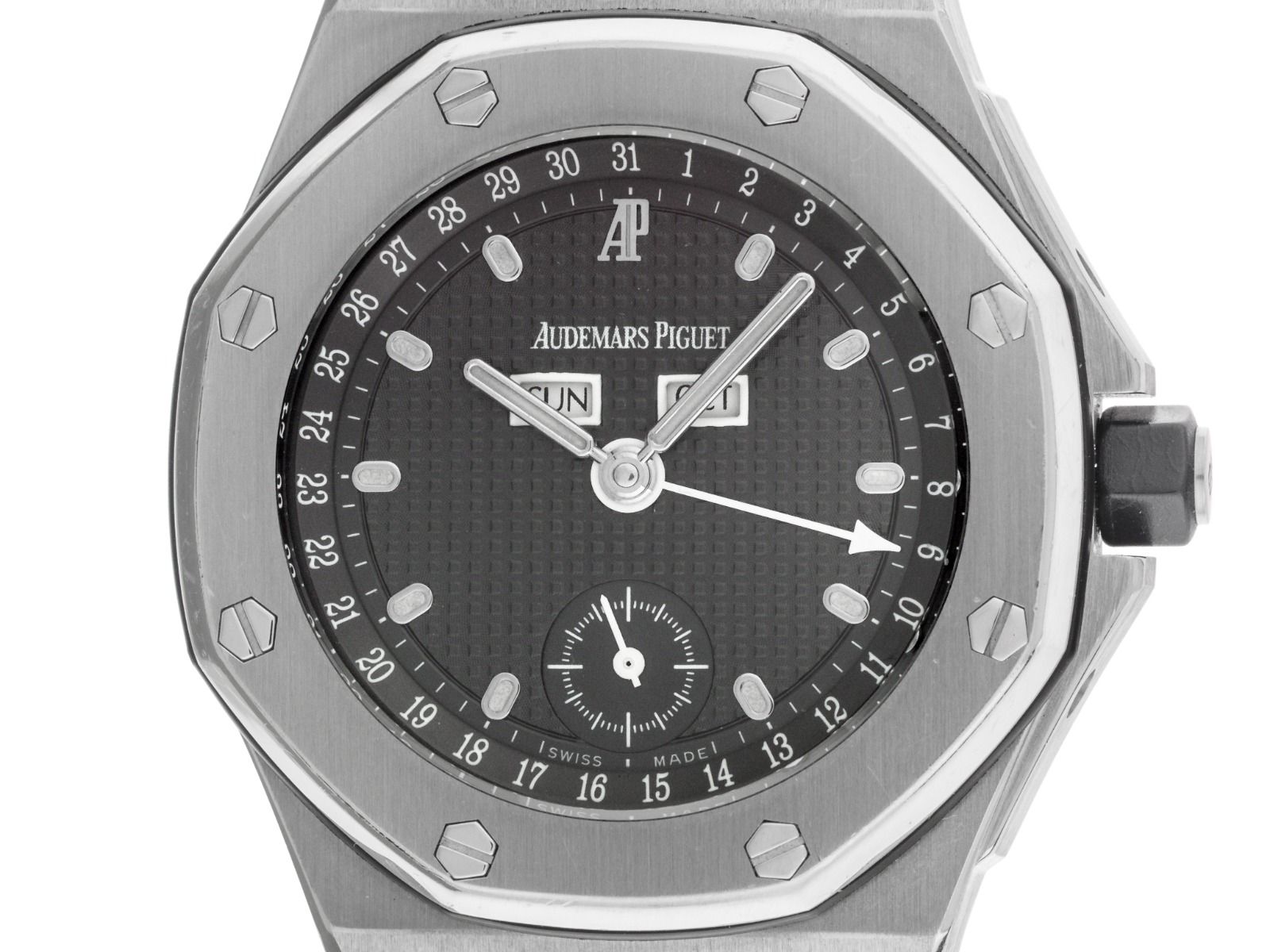 Audemars Piguet Royal Oak Offshore Ref.25807ST Bj.1999 Full Set original Vintage Unpoliert
