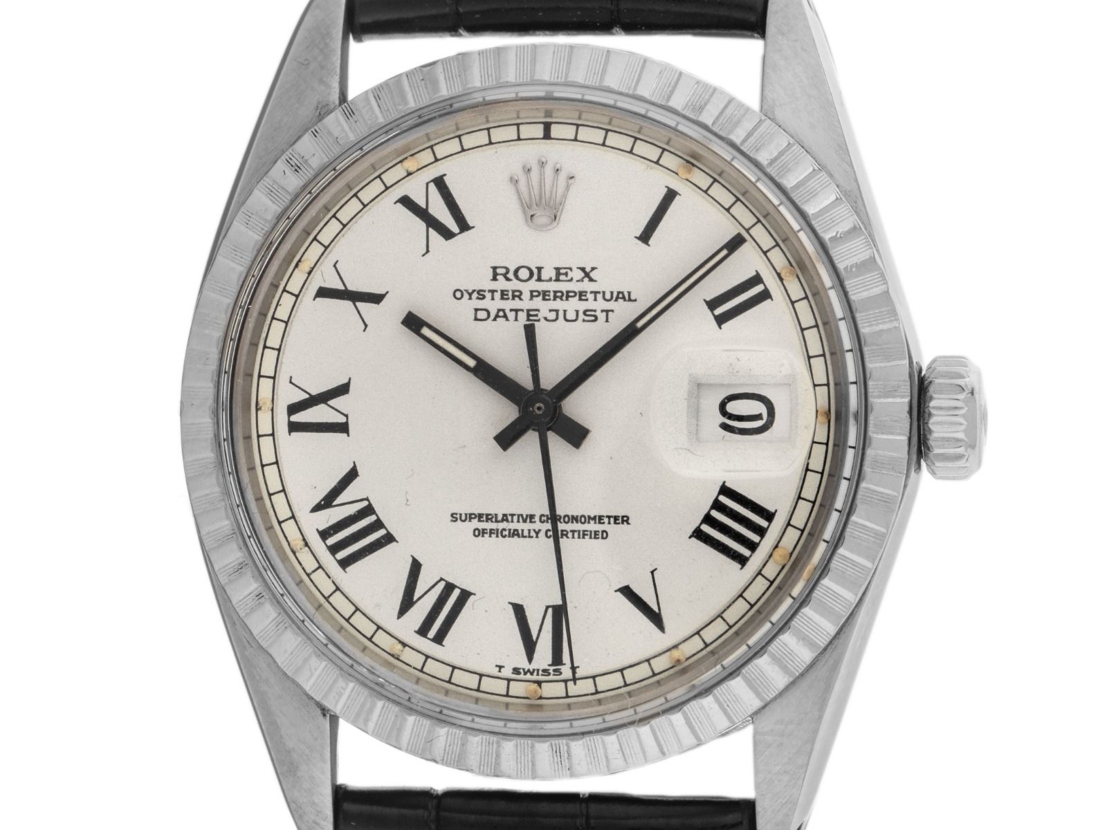 Rolex Datejust Buckley Dial Ref.1603 Bj.1973 Box&Beschreibung sehr gut Vintage