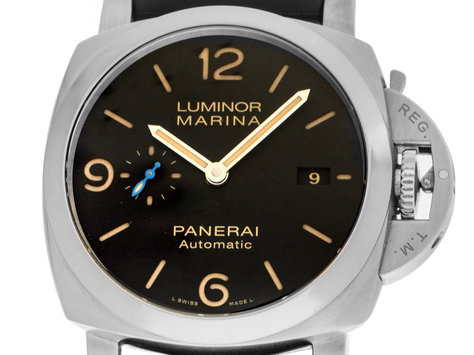 Panerai Luminor Marina Ref.PAM01312 Bj.2017 Full Set original Vintage Unpoliert