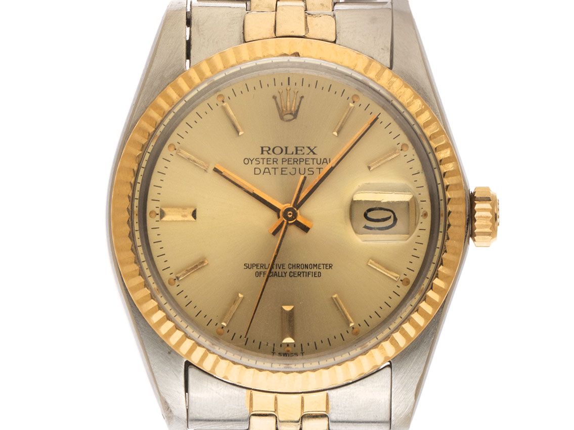 Rolex Datejust Ref.16013 Bj.1986 Box&Beschreibung Original Vintage Unpoliert