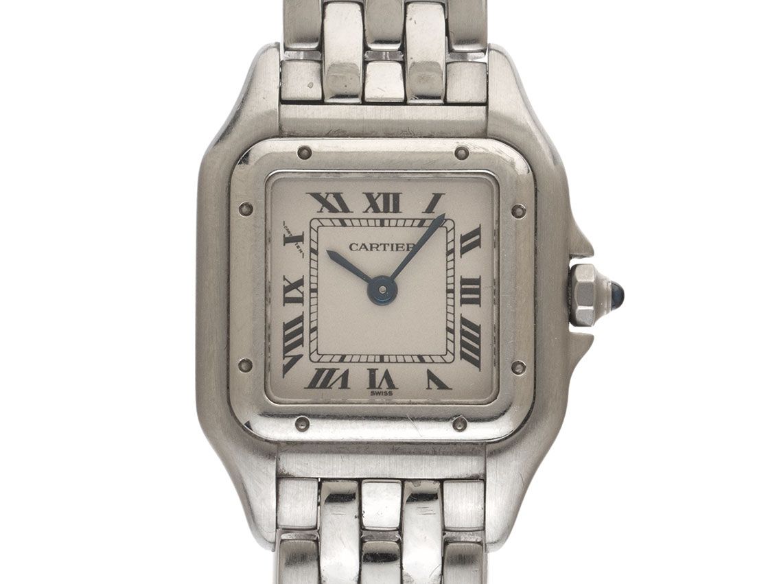 Cartier Panthere PM kleines Modell Ref.1320 1992 Box&Beschreibung Original Vintage Unpoliert