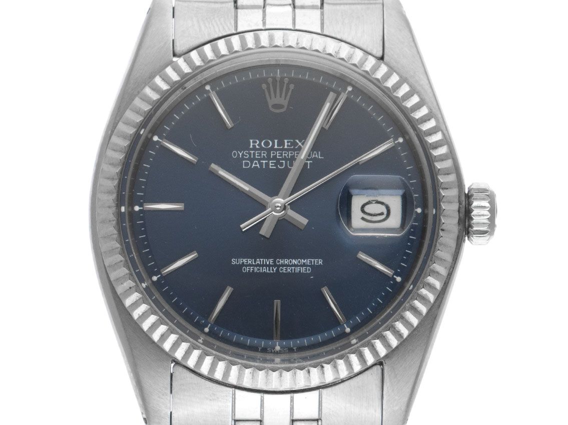 Rolex Datejust Ref.1601 Bj.1972 Box&Beschreibung Original Vintage Unpoliert