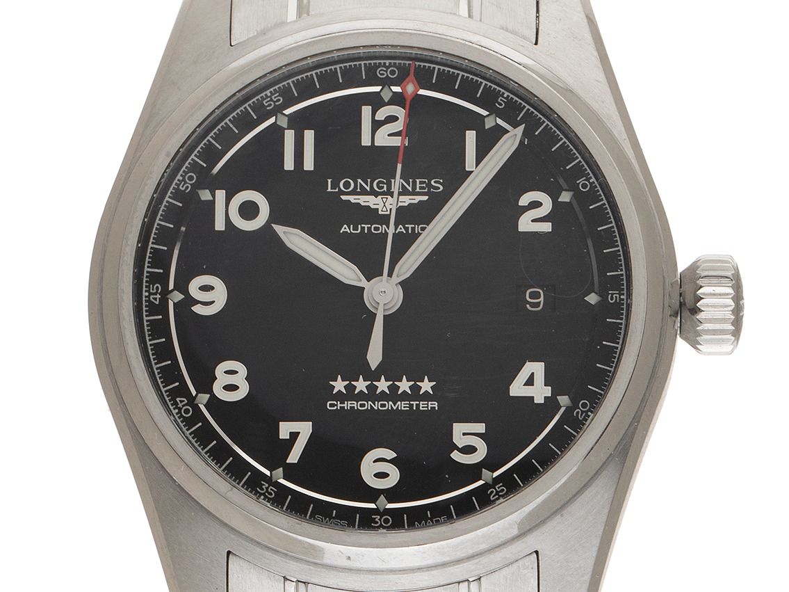 Longines Spirit Ref.L3.810.4.53.6 Bj.2021 Full Set Original Unpoliert