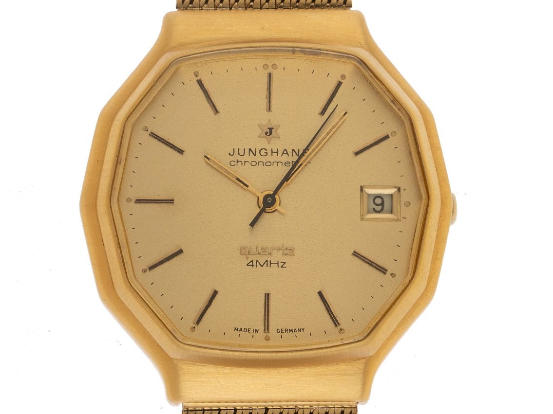 Junghans Chronometer 4MHz Ref.13/7900 Bj.1980 original Box sehr gut Vintage