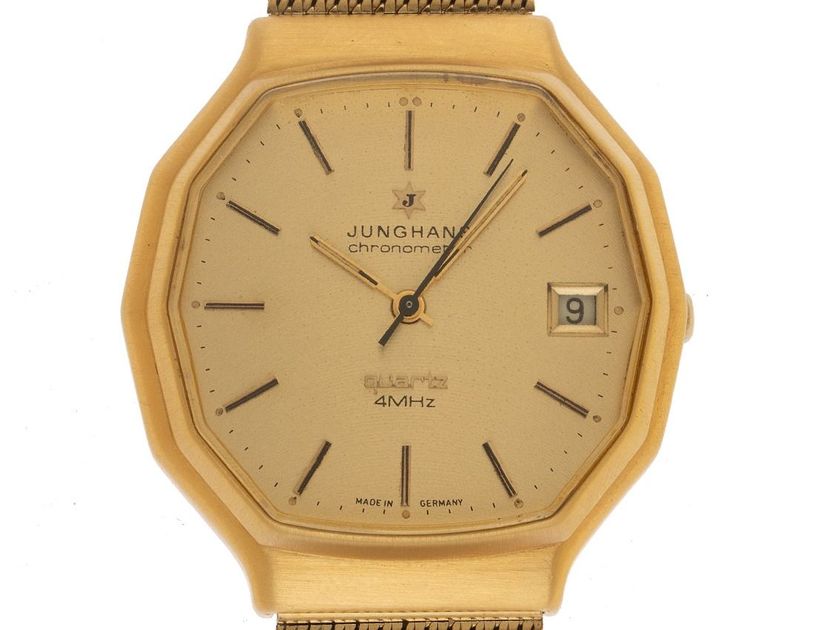 Junghans Chronometer 4MHz Ref.13/7900 Bj.1980 original Box sehr gut Vintage