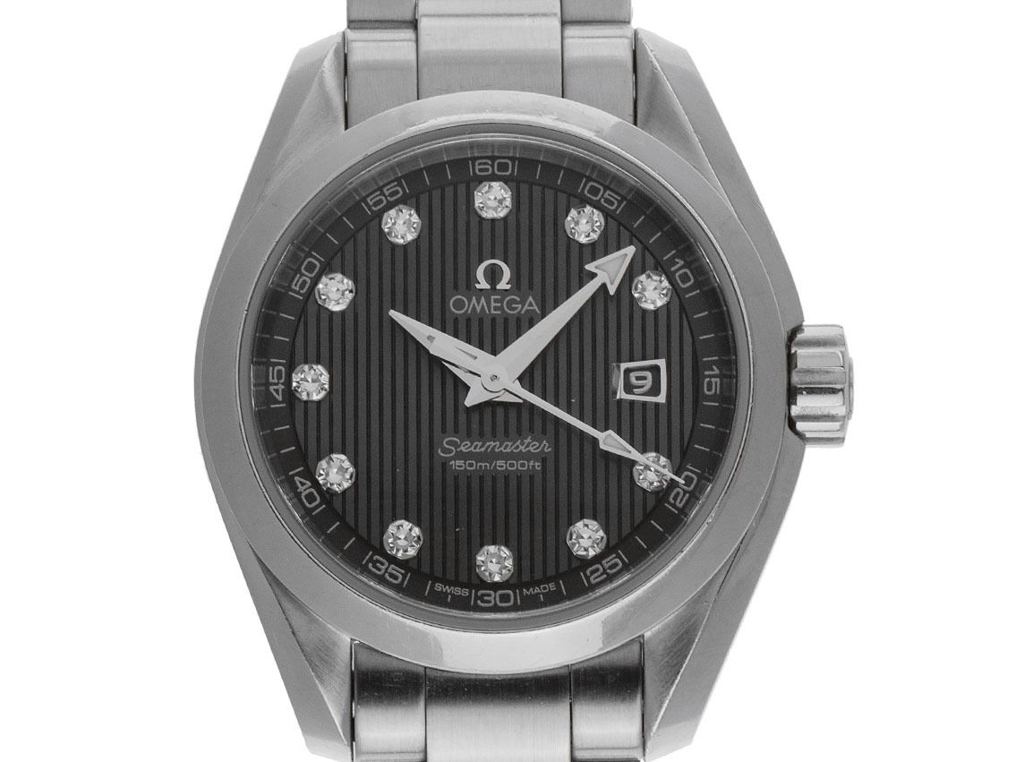 Omega Seamaster Aqua Terra Lady Ref.231.10.30.61.56.001 Bj.2010 Full Set Original Vintage Unpoliert
