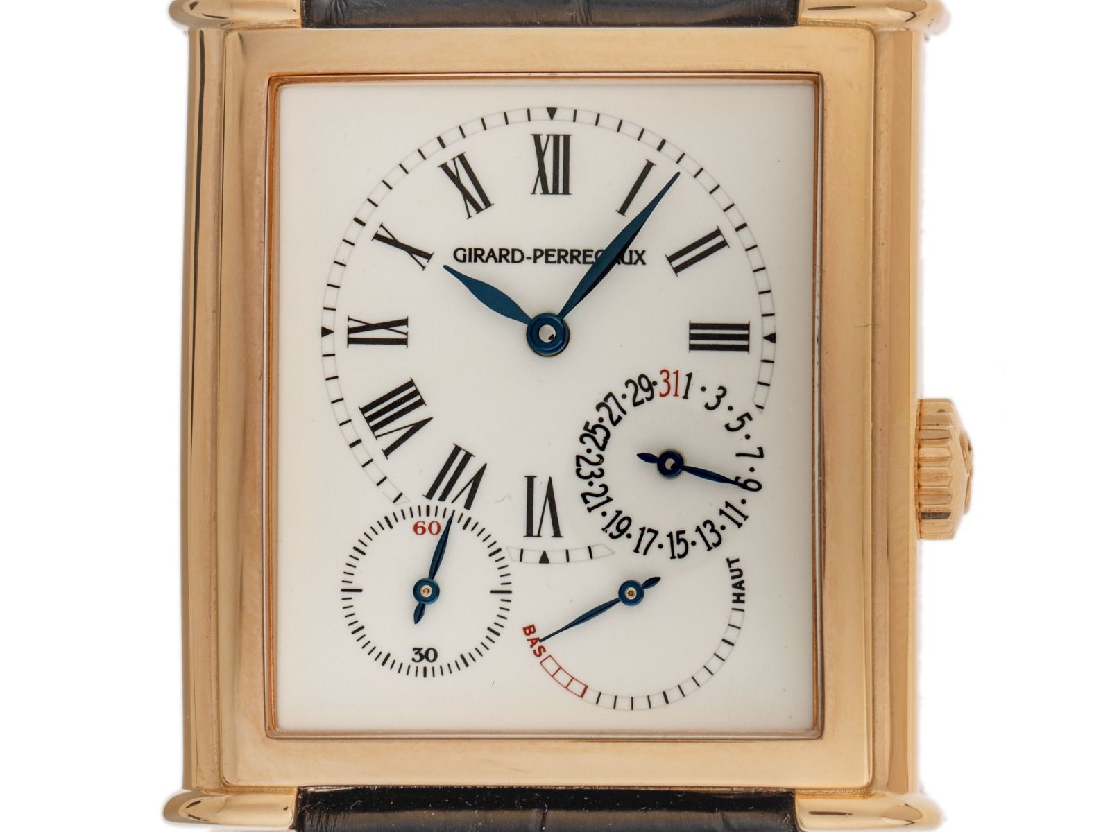 Girard Perregaux Vintage 1945 Ref.25845 52 741 BA6A Bj.2018 Full Set original Vintage Unpoliert