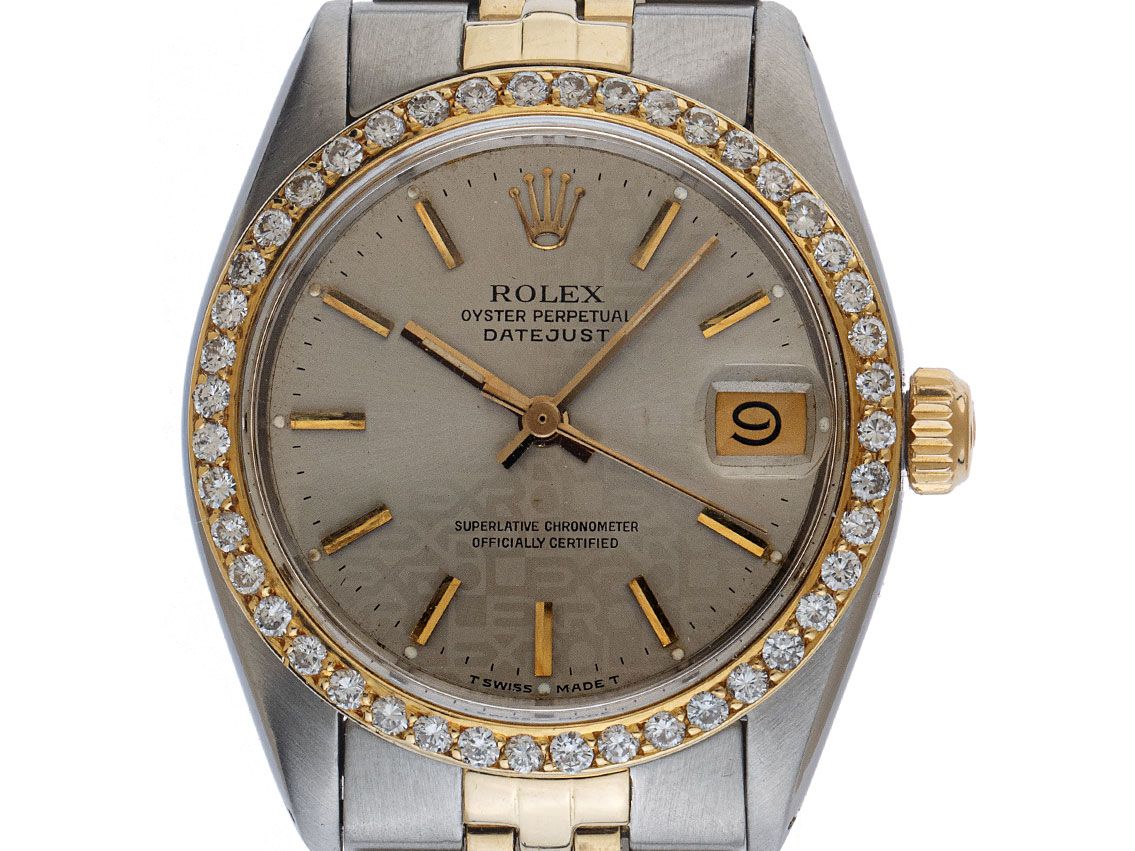 Rolex Datejust Medium Ref.6827 Bj.1978 Box&Beschreibung sehr gut Vintage 