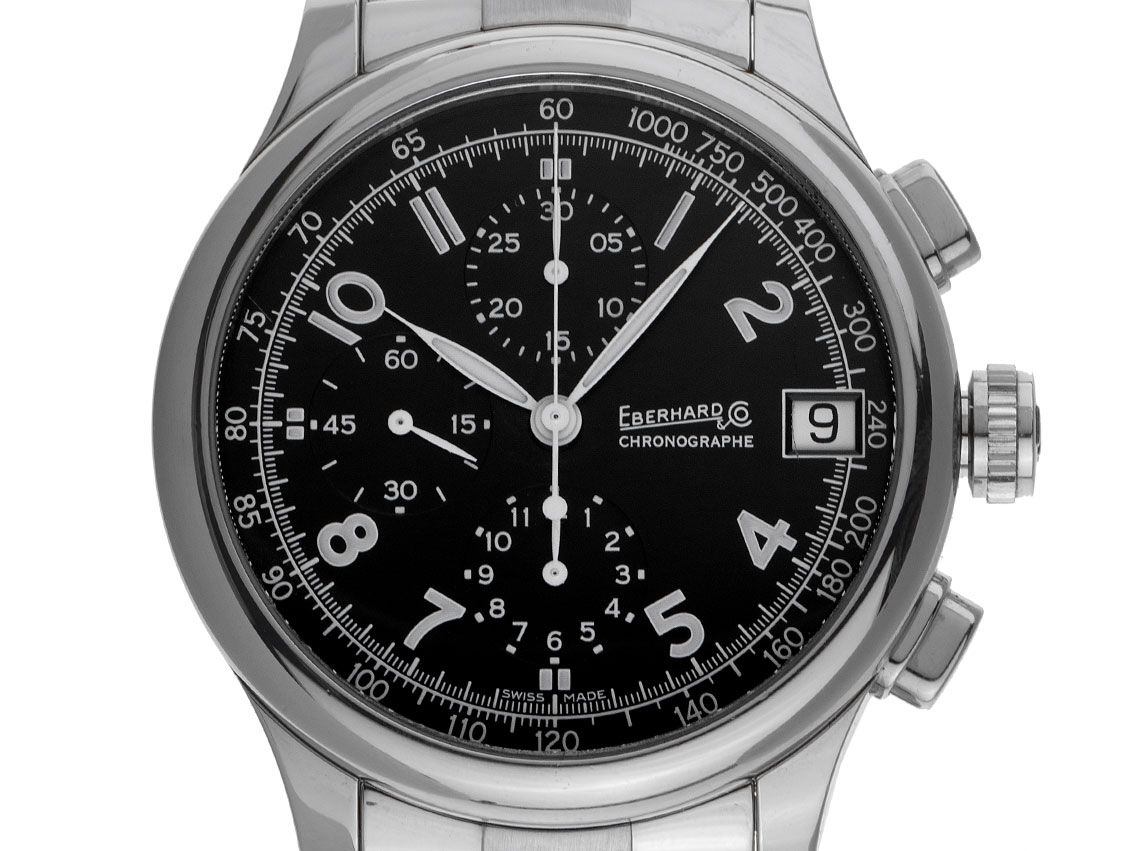Eberhard & Co Traversetolo Ref.31051 Bj.2012 Full Set sehr gut Vintage 