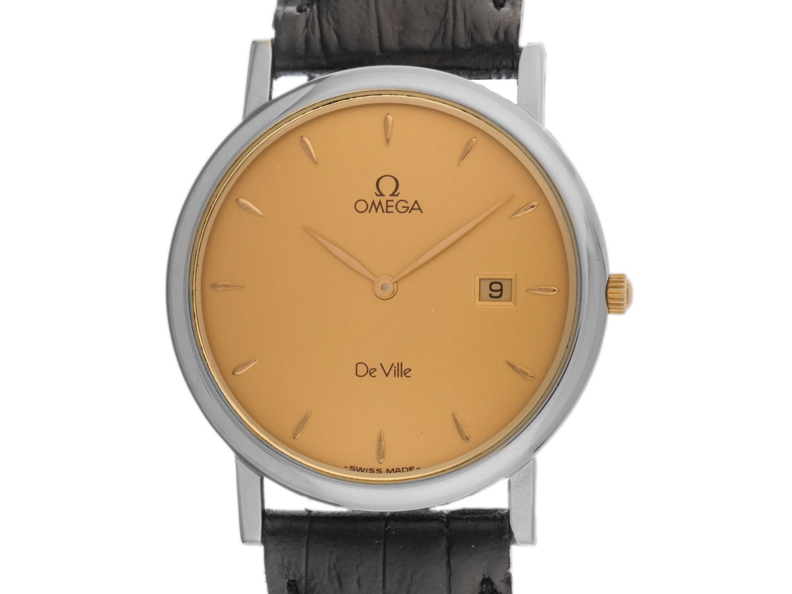 Omega DeVille Ref.196.2379 Bj.1991 original Box original Vintage Unpoliert
