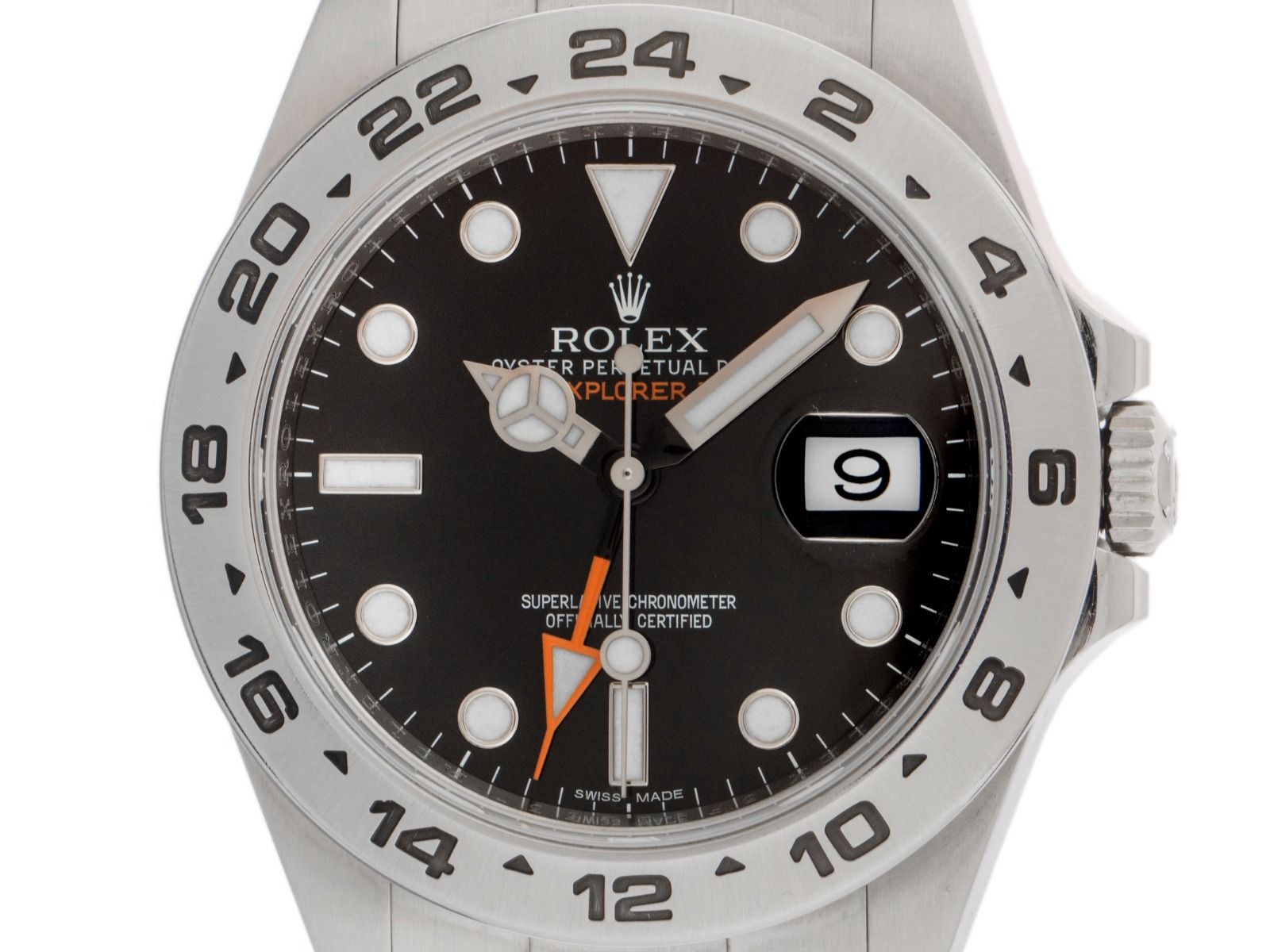 Rolex Explorer II Ref.216570 Bj.2014 Full Set sehr gut Vintage 