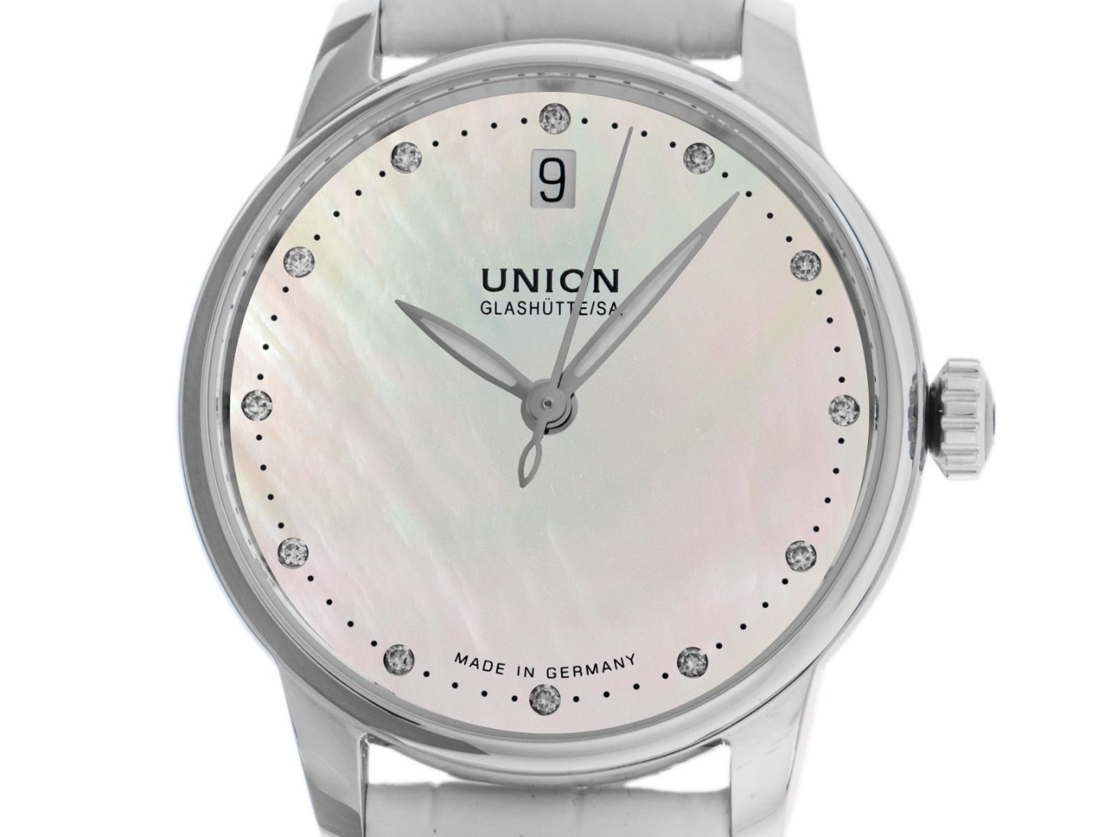 Union Glashütte Seris Date Ref.D013.207.16.116.00 Bj.2026 Full Set sehr gut Vintage
