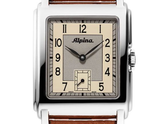Alpina Heritage Alpiner Carrée Automatic Ref.AL-530SAC3C6 Full Set Neu 