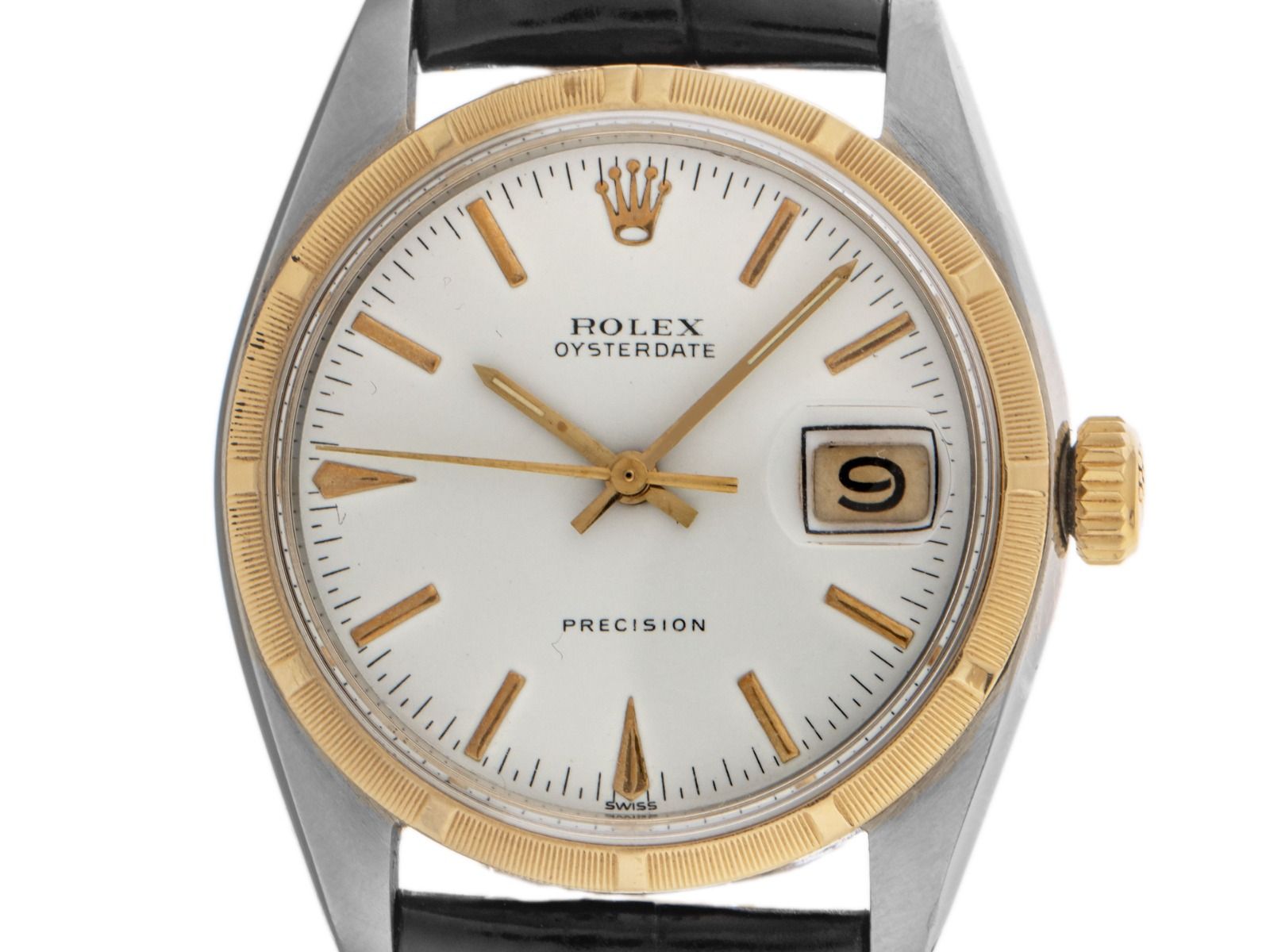 Rolex Oysterdate Precision Ref.6694 Bj.1947 original Box original Vintage Unpoliert