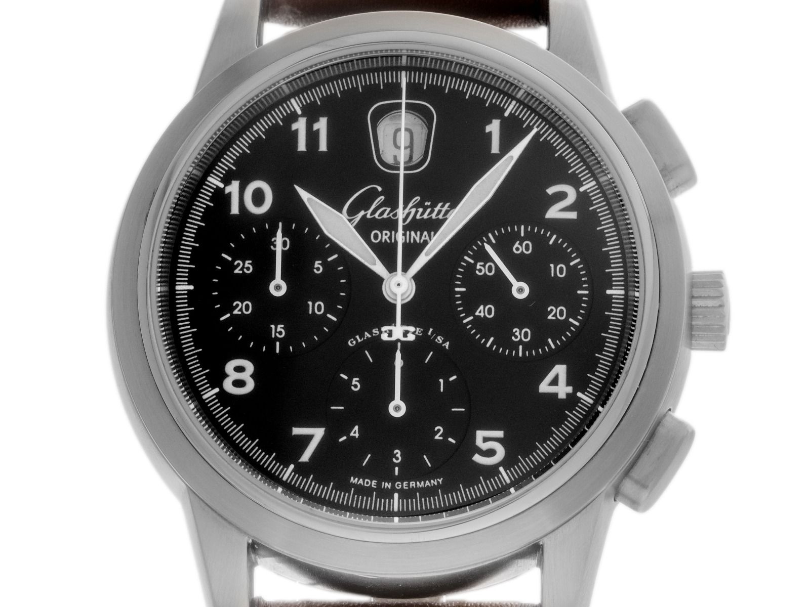 Glashütte Original Senator Ref.39-32-13-17-04 Bj.2004 original Vintage Unpoliert