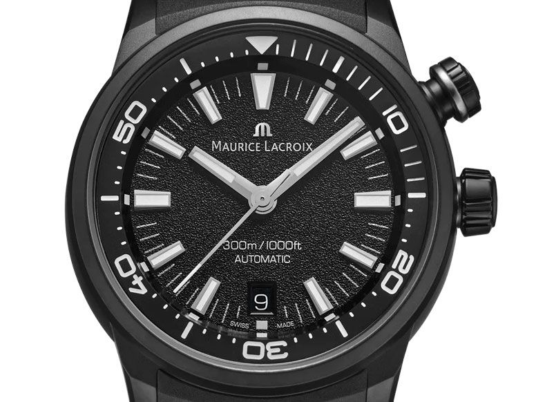 Maurice Lacroix Pontos S Diver Ref.PT6248-TT03L-330-2 Full Set Neu 