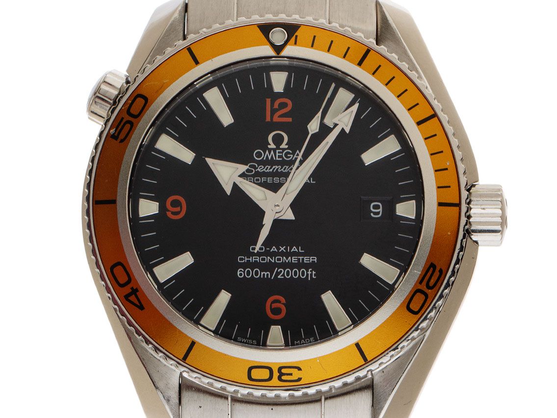 Omega Seamaster Planet Ocean 600M Ref.2209.50.00 Bj.2008 Box&Beschreibung sehr gut Vintage