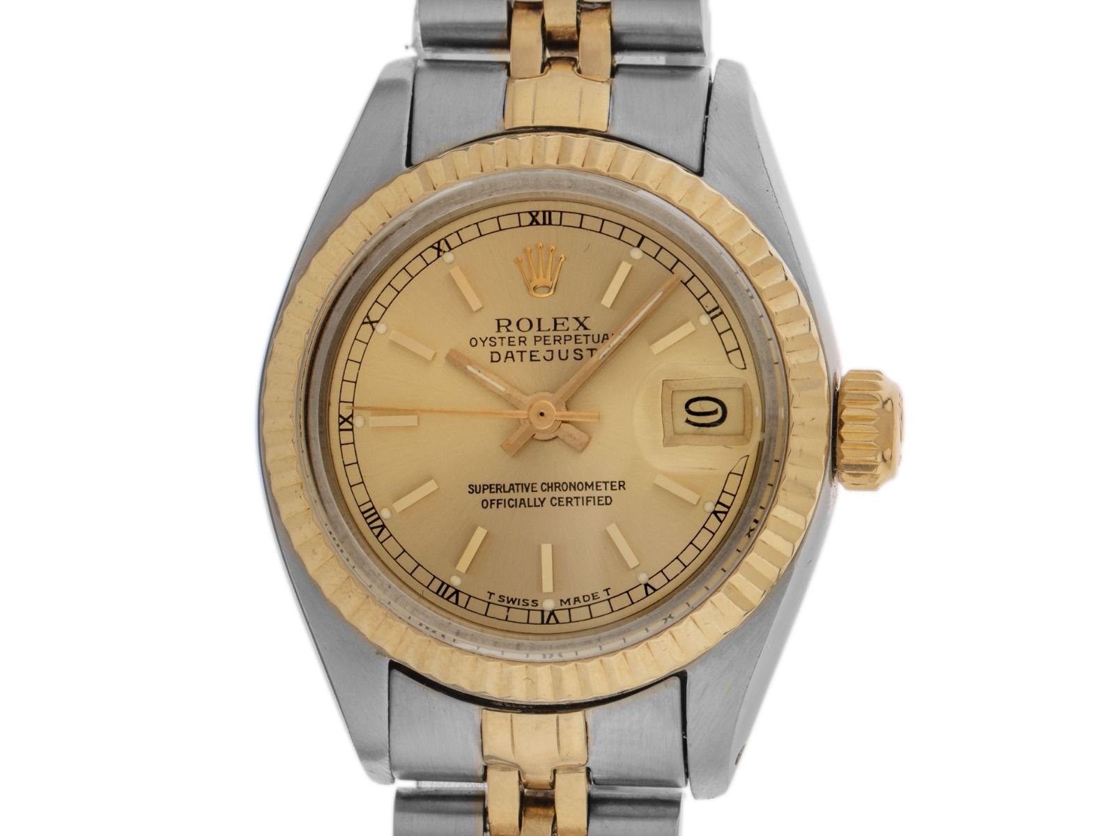Rolex Datejust Lady Ref.6917 Bj.1979 Box&Beschreibung original Vintage Unpoliert