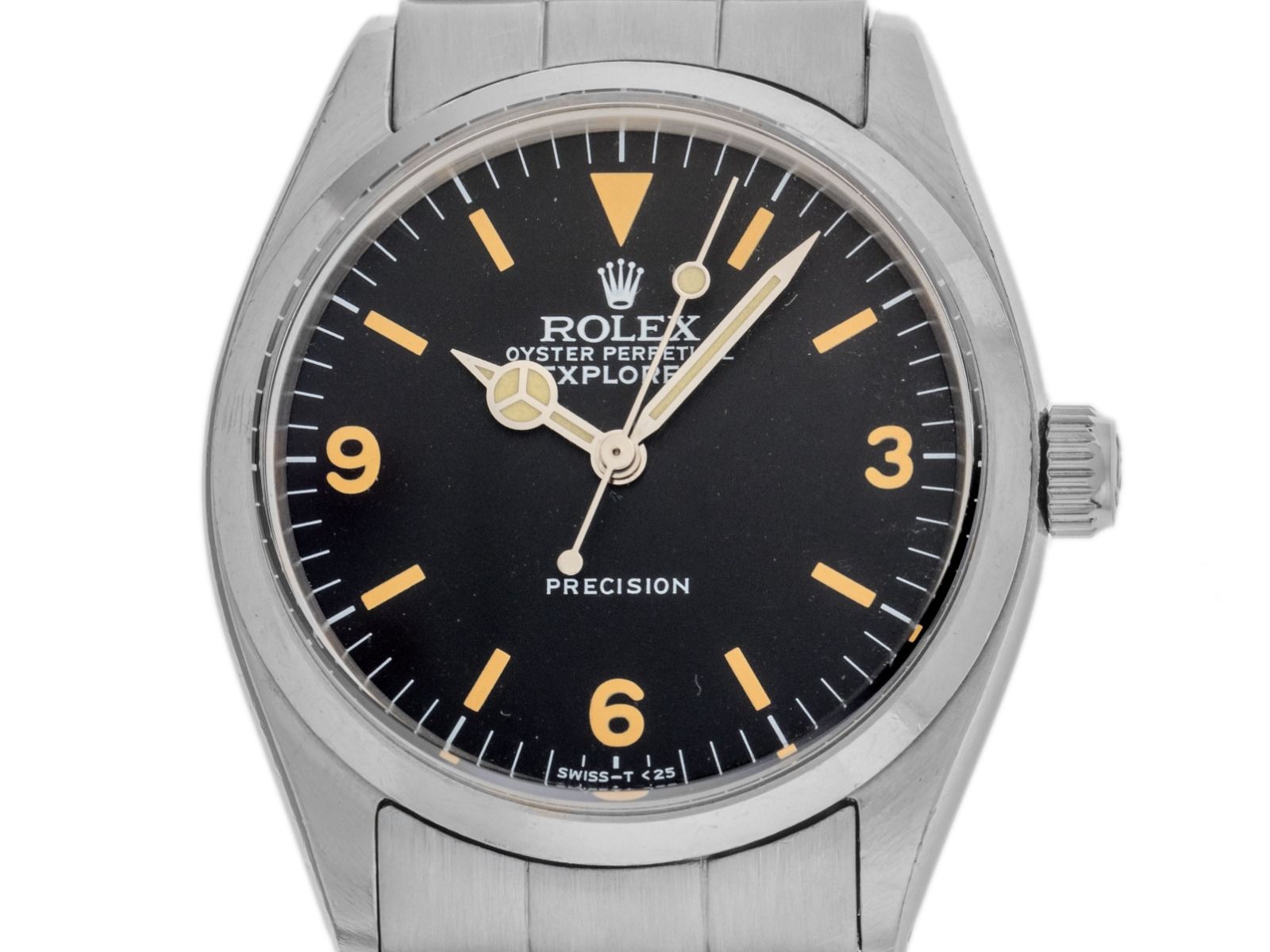 Rolex Explorer Ref.5500 Bj.1967 original Box original Vintage Unpoliert