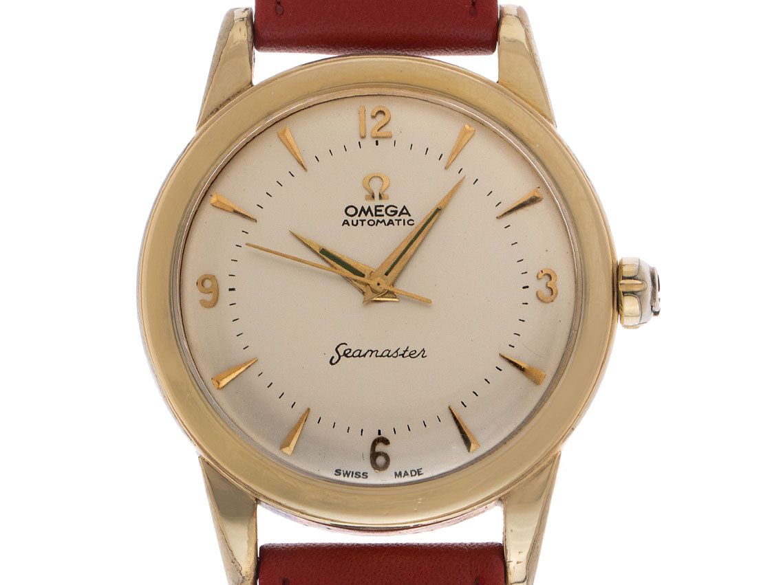 Omega Seamaster Automatic Ref.4293 Bj.1952 original Box Original Vintage Unpoliert
