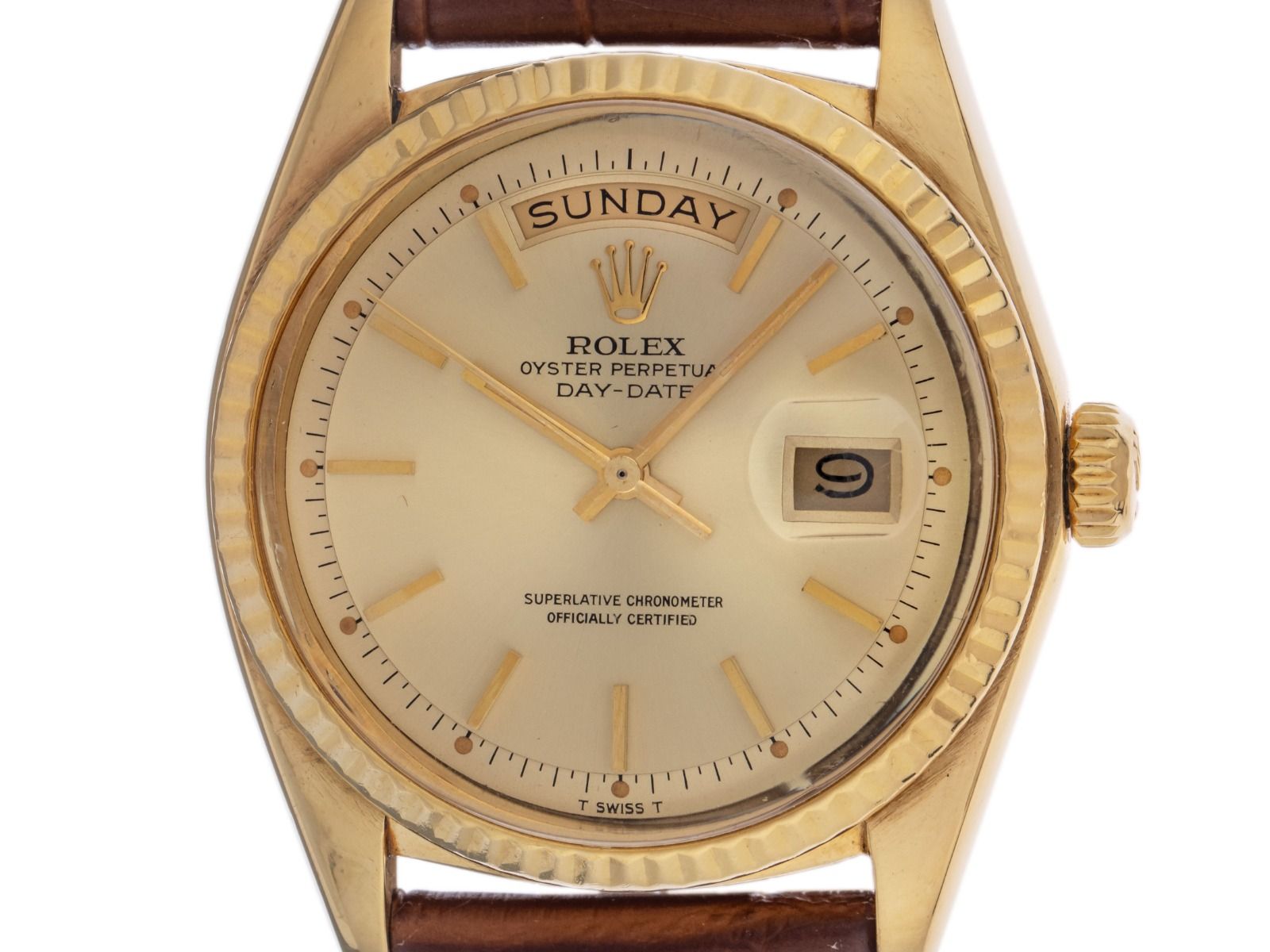 Rolex Day-Date Ref.1803 Bj.1975 Box&Beschreibung sehr gut Vintage