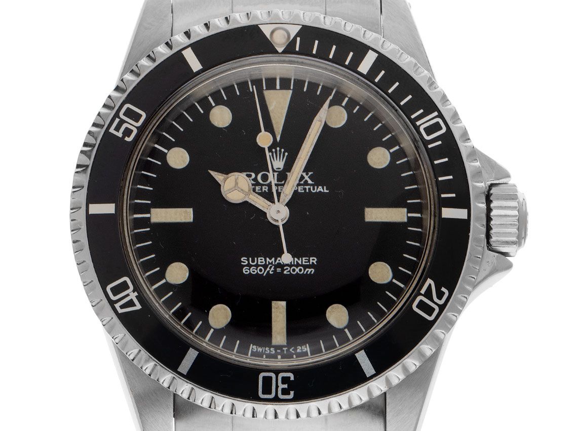 Rolex Submariner No Date Ref.5513 Bj.1983 Full Set Original Vintage Unpoliert