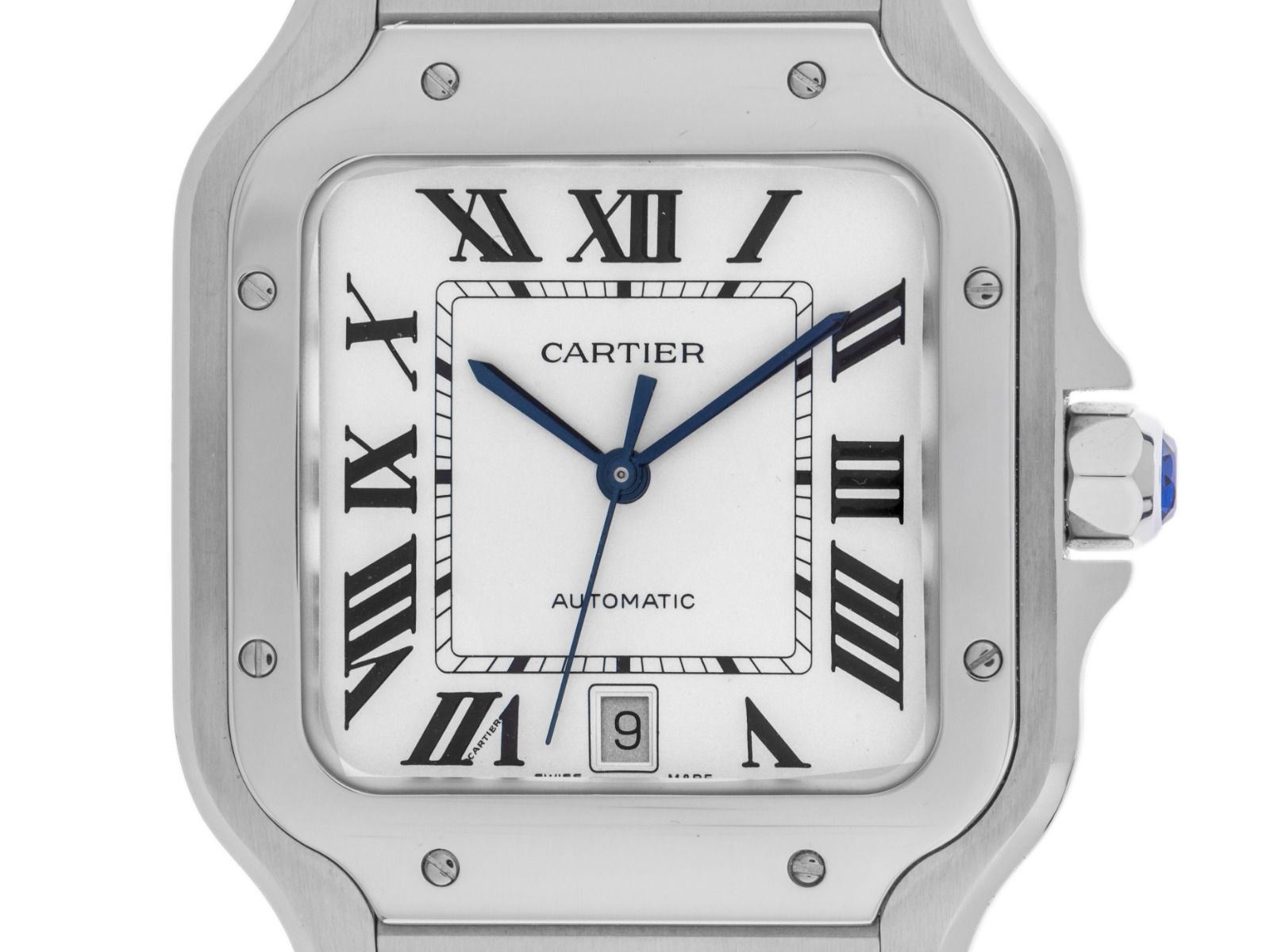 Cartier Santos Large Ref.WSSA0009 Bj.2018 Full Set sehr gut Vintage