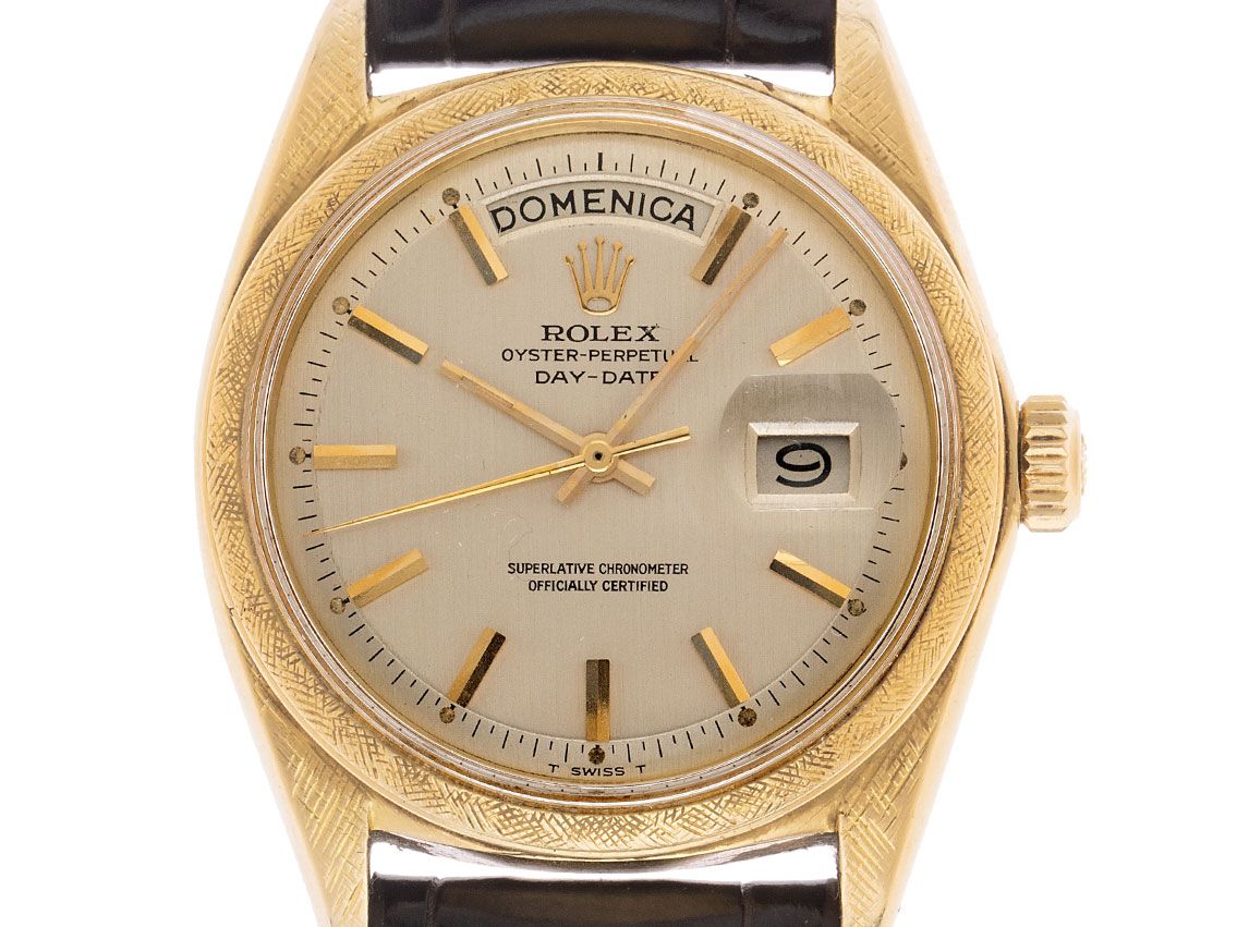 Rolex Day-Date Ref.1803 Bj.1964 Box&Beschreibung original Vintage Unpoliert