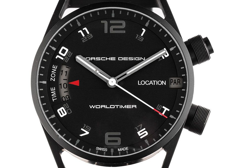 Porsche Design P'6750 Worldtimer Ref. 6750.13.44.1180 Bj.2018 Full Set sehr gut Vintage