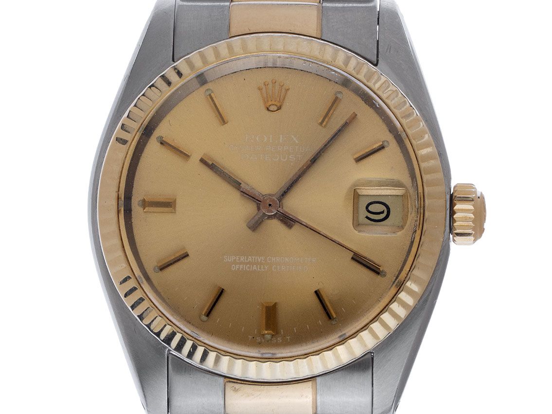 Rolex Datejust Medium Ref.6827 Bj.1979 Box&Beschreibung Original Vintage Unpoliert