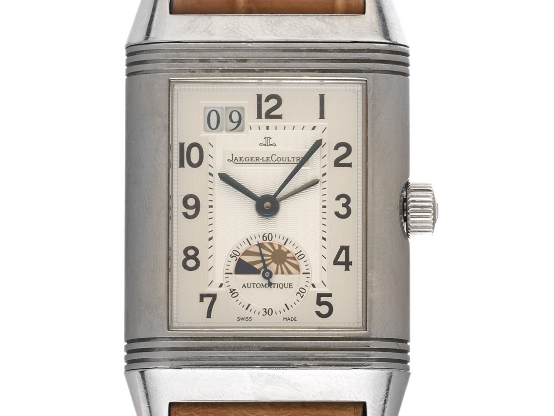 Jaeger-leCoultre Reverso Grande Taille großes Model Ref.240.8.72 Bj.2011 Full Set Original Vintage Unpoliert