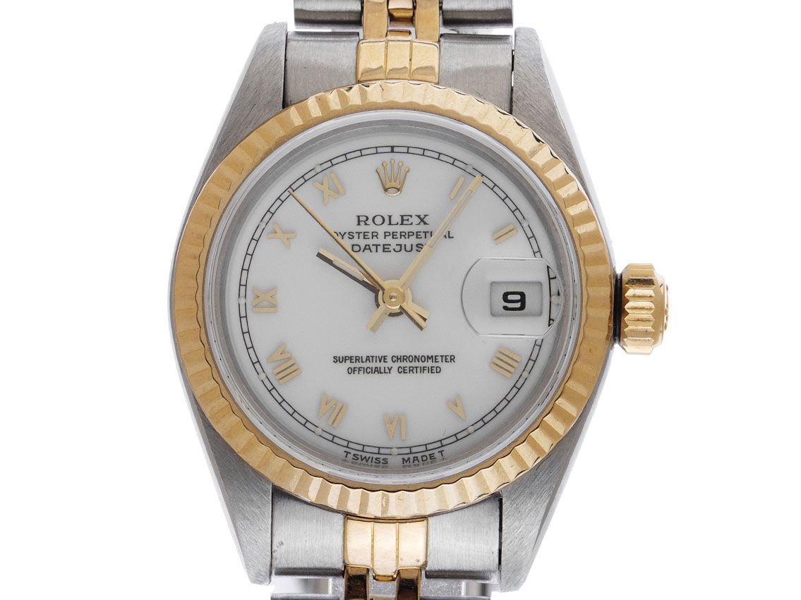 Rolex Datejust Lady Ref.69173 Bj.1984 Box&Beschreibung Original Vintage Unpoliert