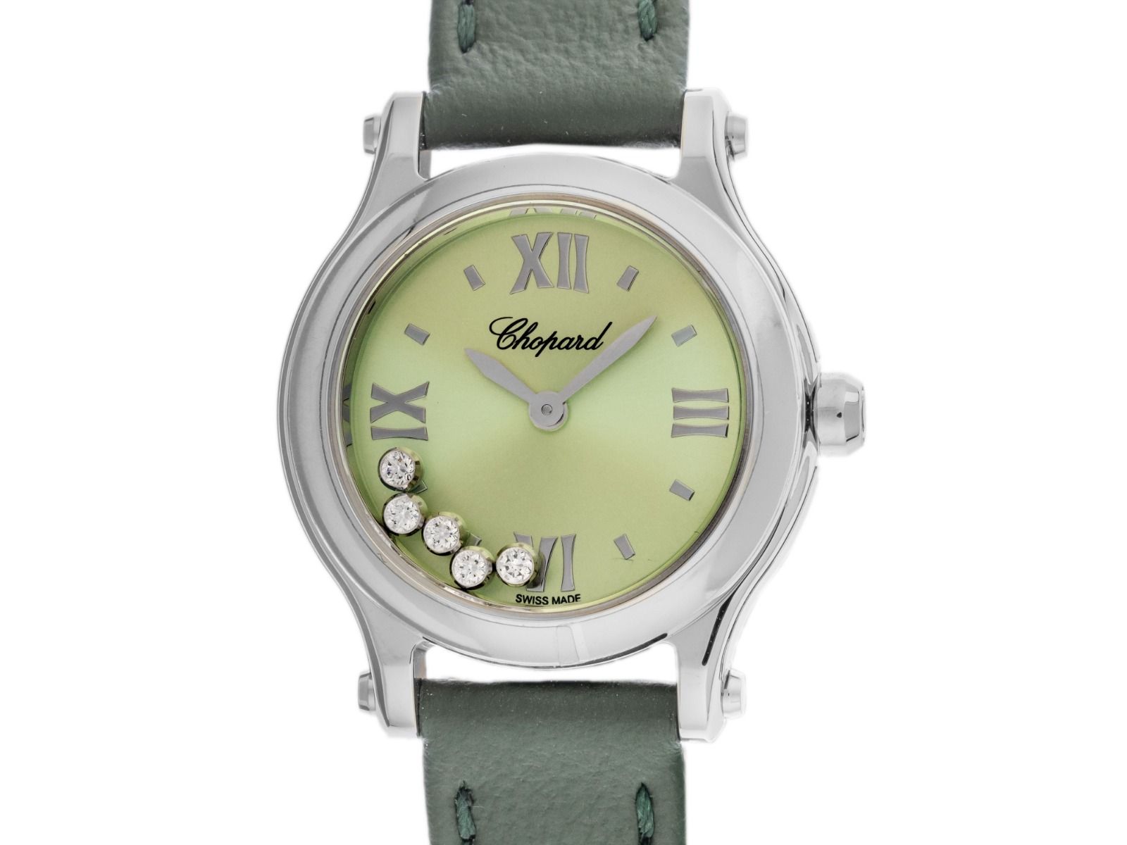 Chopard Happy Sport Diamanten Ref.278620-3005 Bj.2026 Full Set Ungetragen