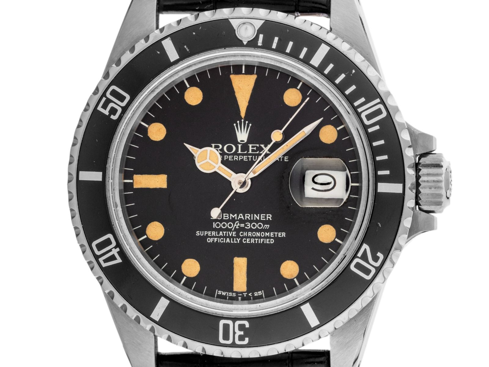 Rolex Submariner Date Ref.16800 Bj.1982 Full Set original Vintage Unpoliert