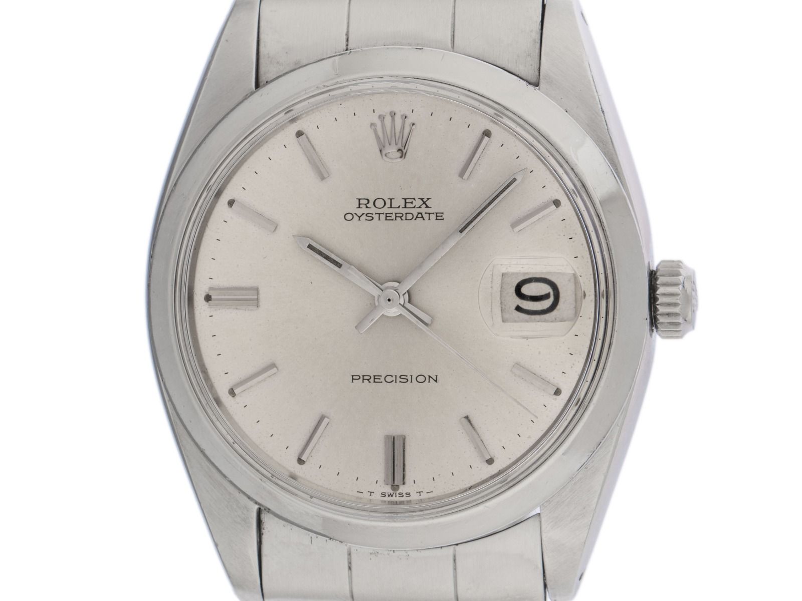 Rolex Oysterdate Precision Ref.6694 Bj.1967 Full Set original Vintage Unpoliert