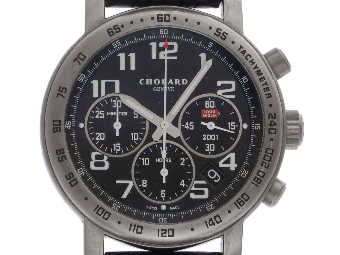 Chopard Mille Miglia Chronograph Race Edition Ref.8915 Bj.2001 original Box Original Vintage Unpoliert