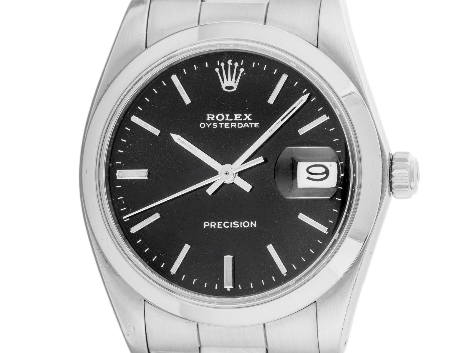 Rolex Oysterdate Precision Ref.6694 Bj.1985 Box&Beschreibung original Vintage Unpoliert