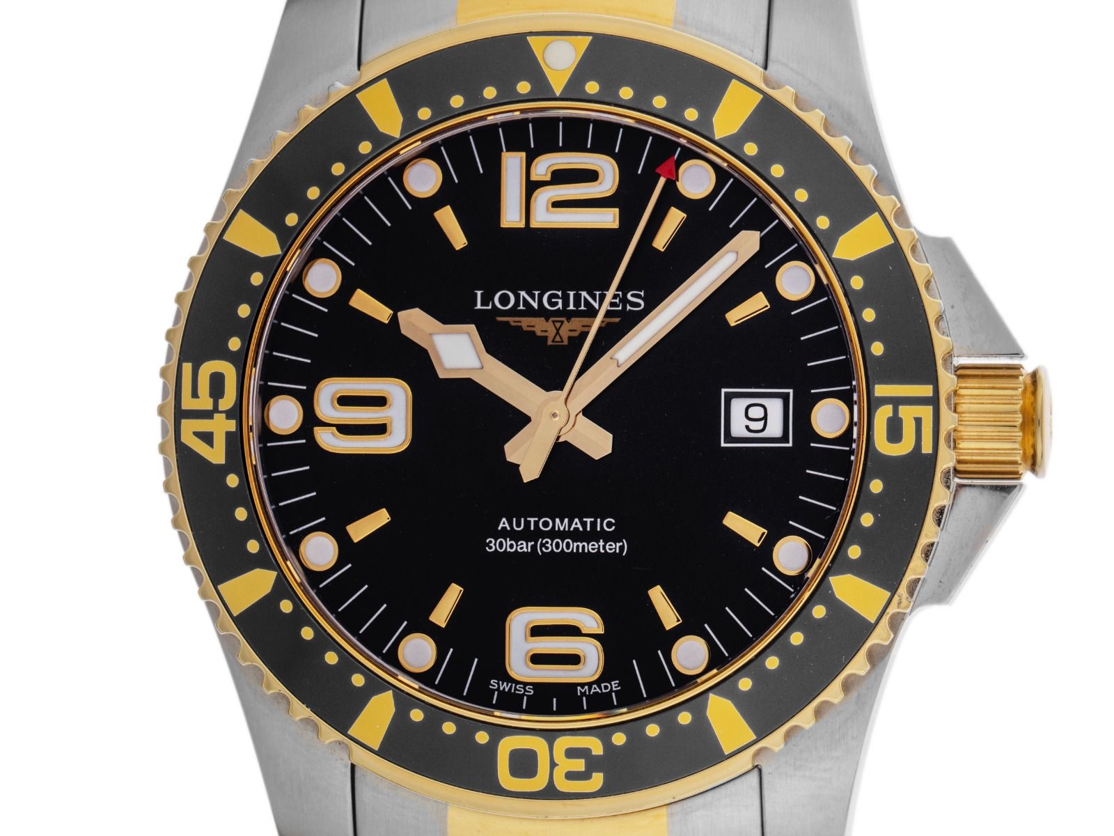 Longines Hydroconquest Ref.L3.742.3.56.7 Bj.2019 Full Set original Unpoliert