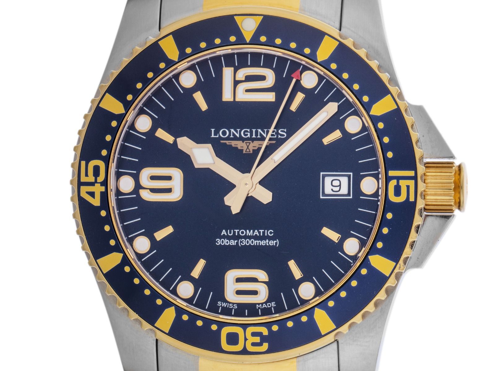 Longines Hydro Conquest Ref.L3.742.3.96.7 Bj.2020 Full Set original Unpoliert