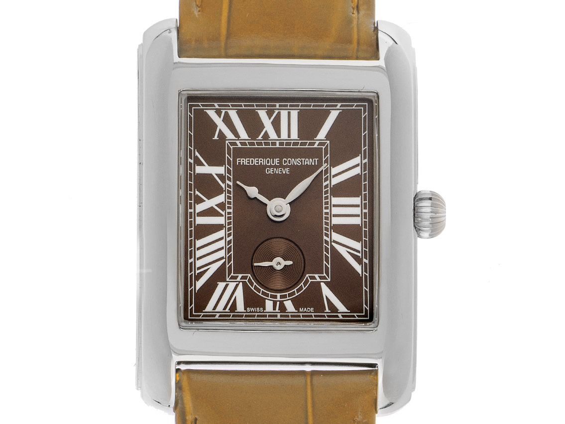 Frederique Constant Classics Carrée Ref.FC-235BR2C6 Full Set Neu