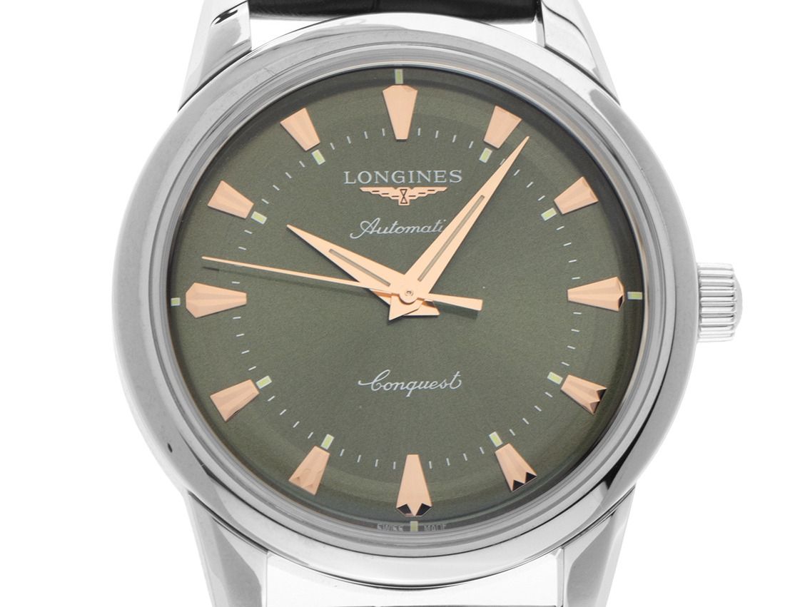 Longines Conquest Heritage Ref.L1.650.4.02.2 Bj.2026 Full Set Ungetragen