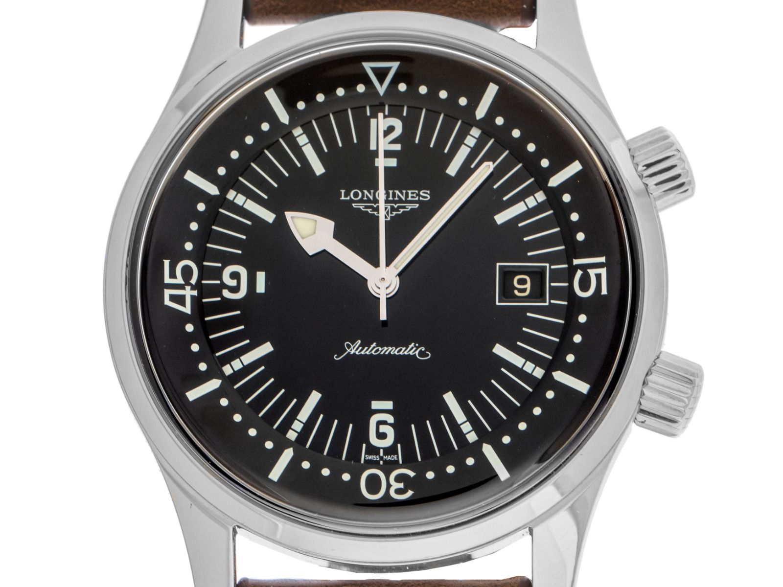 Longines Legend Diver Watch Ref.L3.674.4.50 Bj.2015 Full Set sehr gut Vintage