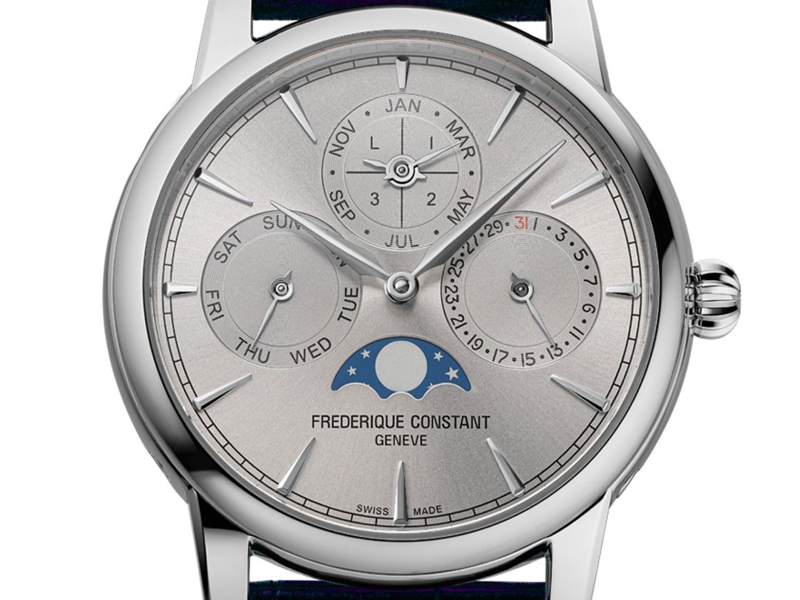 Frederique Constant Perpetual Calendar Manufacture Ref.FC-776S3H6 Full Set Neu
