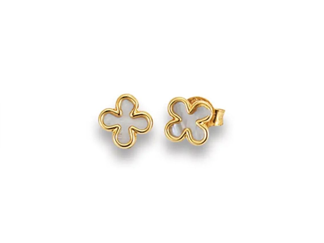 Palido Ohrstecker 14kt Gelbgold 1,5g Perlmutt