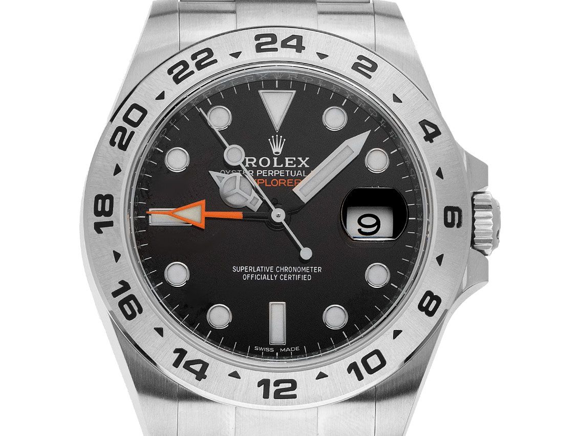 Rolex Explorer II Ref.216570 2010 LC 100 Full Set sehr gut Vintage