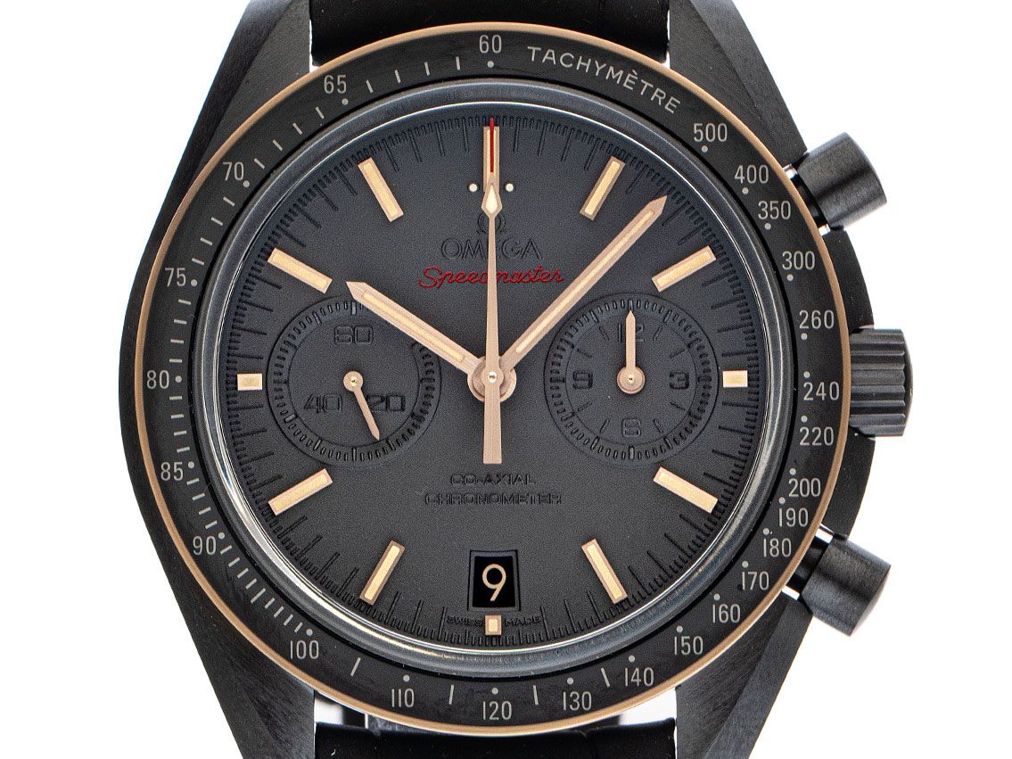 Omega Speedmaster Moonwatch Dark Side of the Moon Ref.311.63.44.51.06.001 2024 Full Set Ungetragen Vintage