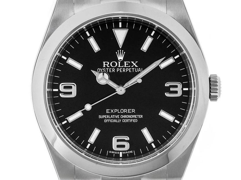 Rolex Explorer I Ref.214270 Bj.2011 Full Set sehr gut Vintage